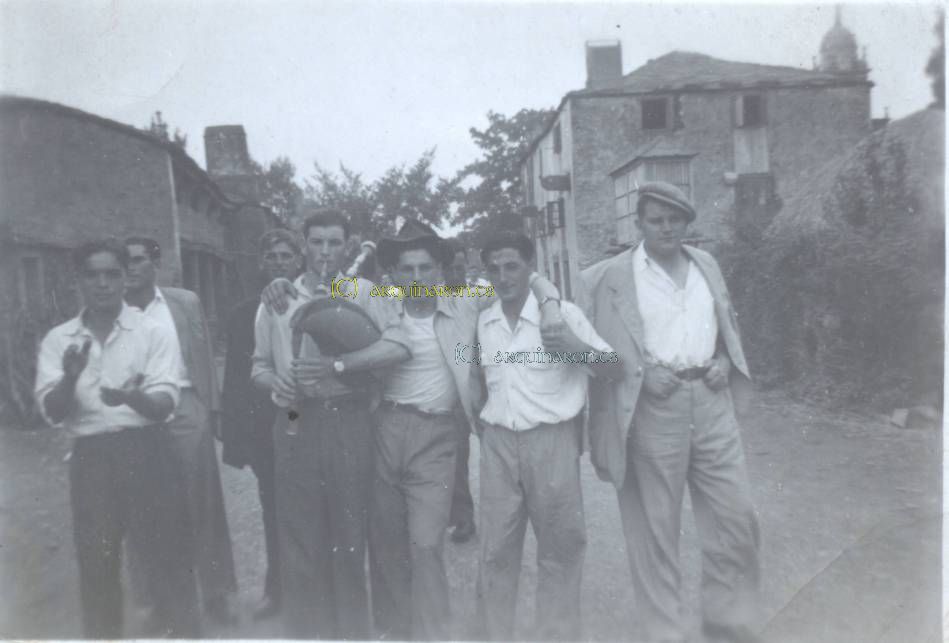 29 de Agosto de 1954- Camiño da Romería de San Ramón de Moeche.