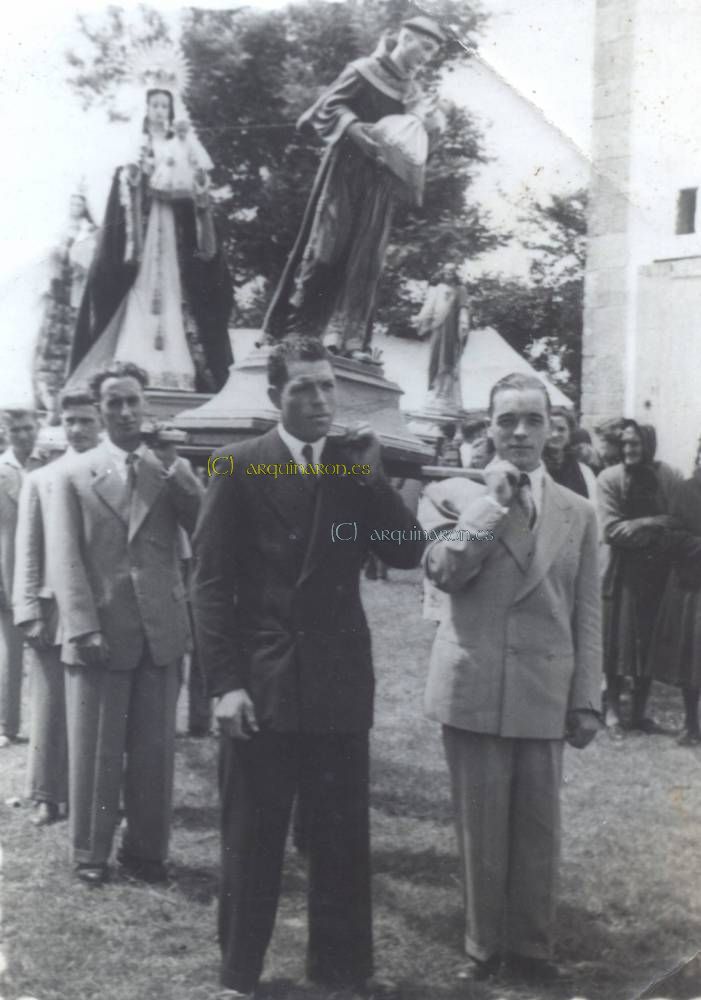 Día 6 de Agosto de 1954. Festa de San Salvador de Pedroso.